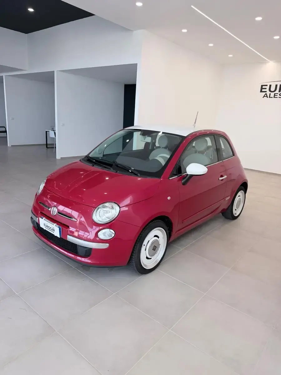 Usata Fiat 500 69 CV (50 kW) 2015 Rosso Berlina