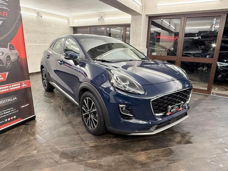 Usata Ford Puma Titanium 125 CV (91 kW) 2021 Blu SUV