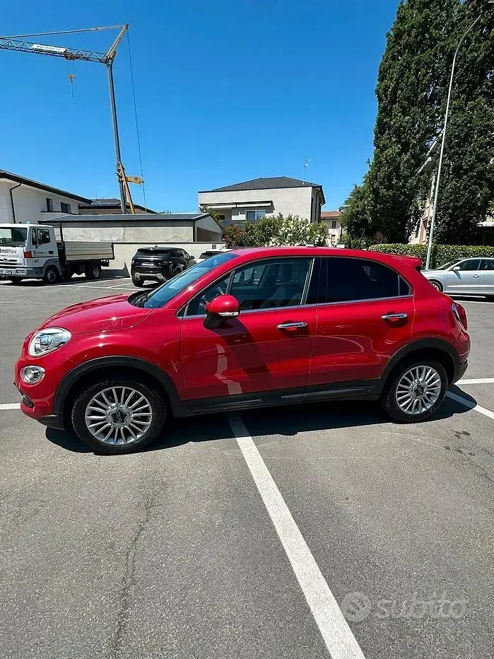Usata Fiat 500 Lounge 95 CV (69 kW) 2017 Rosso Station wagon