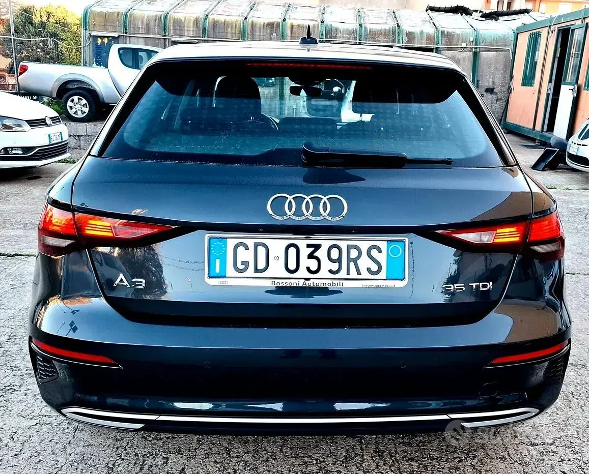 Usata Audi A3 150 CV (110 kW) 2021 Grigio Berlina