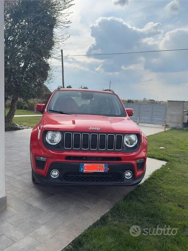 Usata Jeep Renegade 120 CV (88 kW) 2020 Rosso SUV