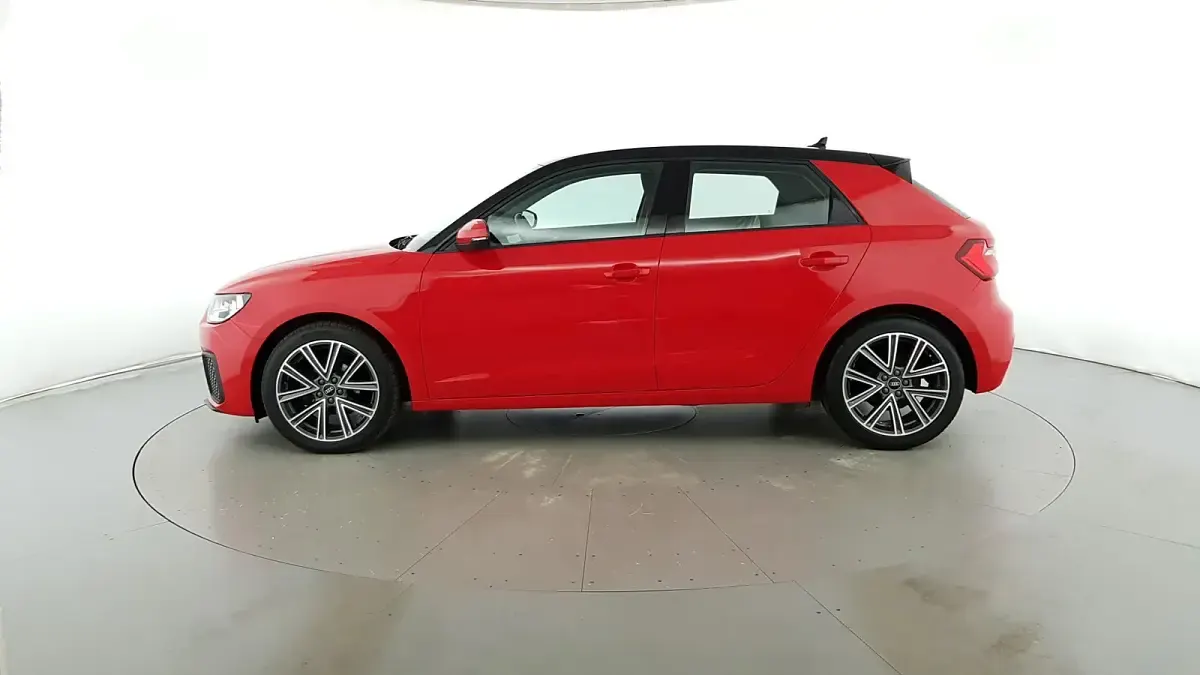 Usata Audi A1 Sportback Admired 95 CV (69 kW) 2021 Rosso misano perlato Utilitaria