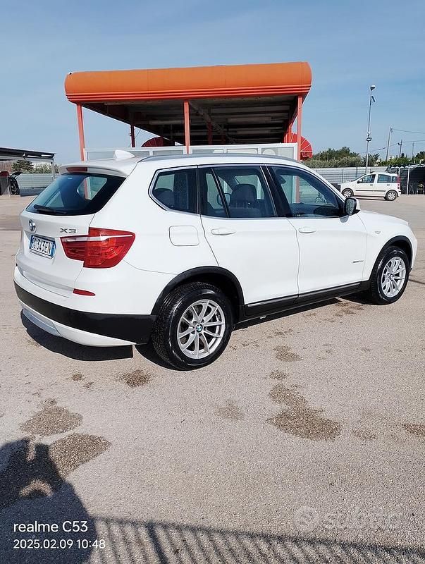 Usata BMW X3 184 CV (135 kW) 2011 Bianco SUV
