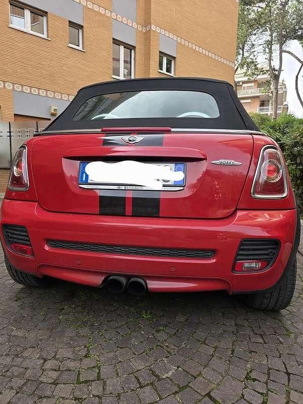 Usata Mini John Cooper Works Cabriolet 211 CV (155 kW) 2011 Rosso Cabrio