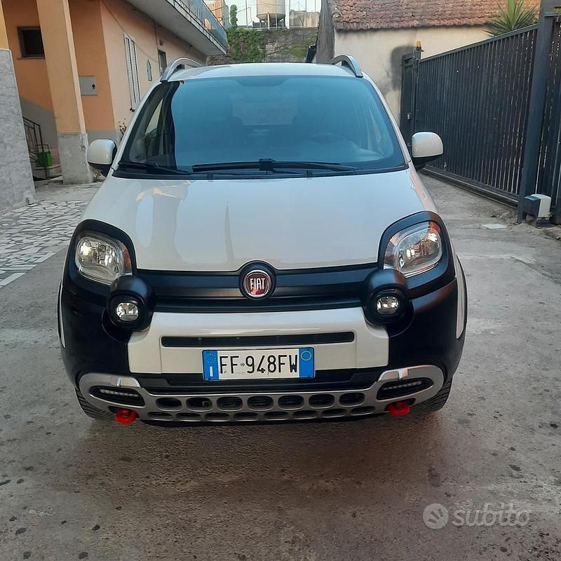 Usata Fiat Panda Cross Cross 95 CV (69 kW) 2016 Bianco Utilitaria