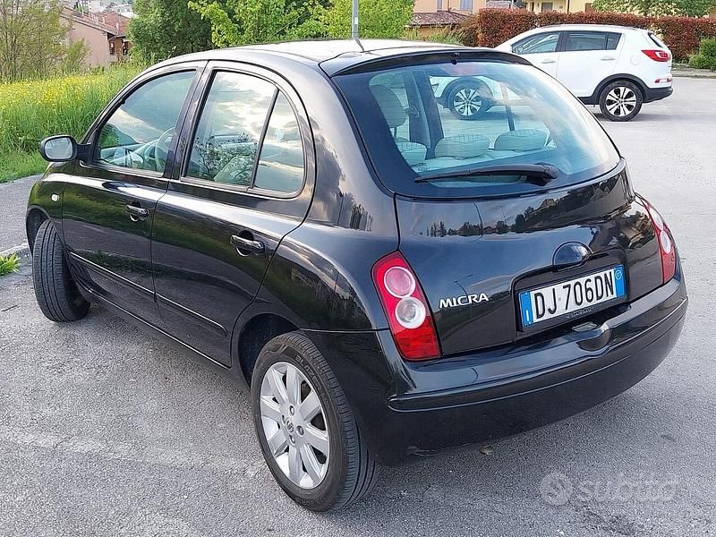 Usata Nissan Micra 80 CV (58 kW) 2007 Nero Berlina