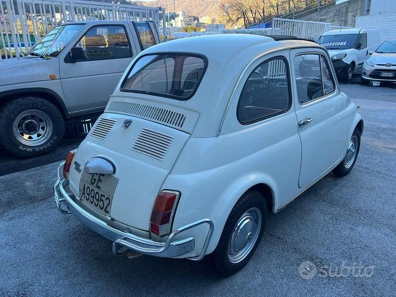 Usata Fiat Cinquecento 1960 Bianco Utilitaria