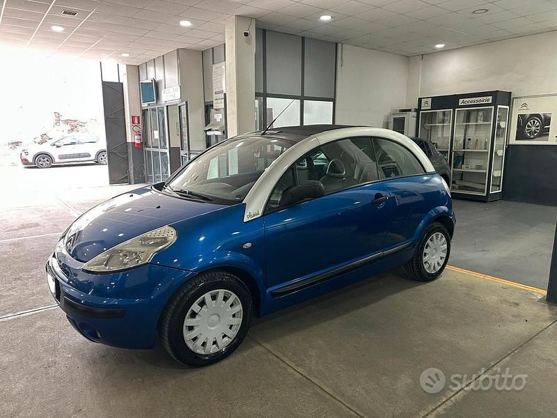 Usata Citroën C3 Pluriel Elegance 70 CV (51 kW) 2008 Blu/azzurro Cabrio