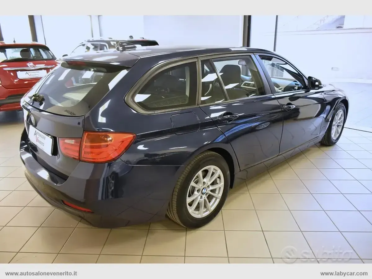 Usata BMW 316 Efficient Dynamics 116 CV (85 kW) 2012 Blu/azzurro Station wagon