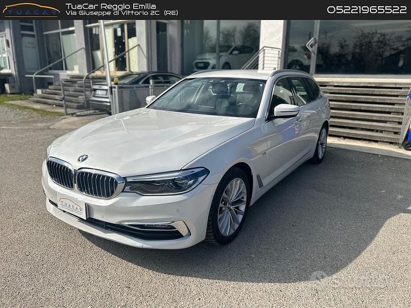 Usata BMW 520 Luxury Line 190 CV (139 kW) 2017 Bianco Station wagon