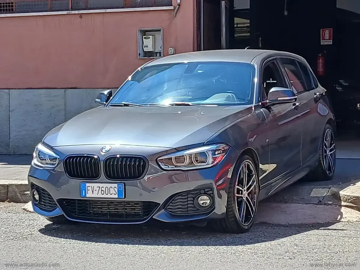 Usata BMW 118 M Sport 150 CV (110 kW) 2019 Nero Berlina