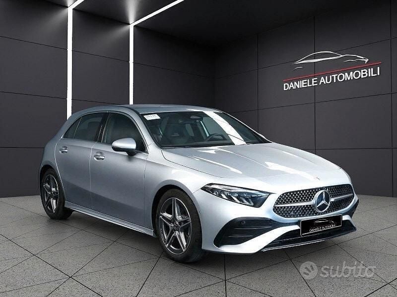 Usata Mercedes A180 AMG line 136 CV (100 kW) 2025 Grigio Berlina