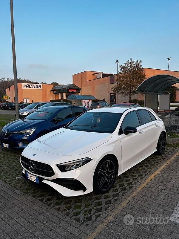 Usata Mercedes A180 AMG line 2023 Bianco Berlina