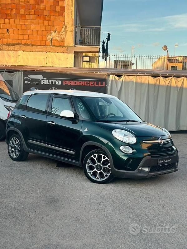 Usata Fiat 500L Trekking 120 CV (88 kW) 2016 Verde Monovolume