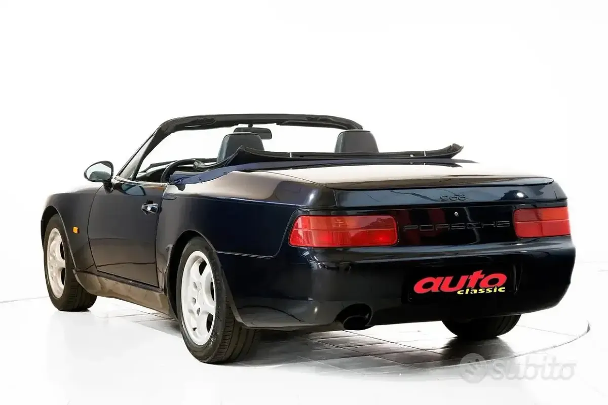 Usata Porsche 968 240 CV (176 kW) 1992 Bluazzurro Cabrio