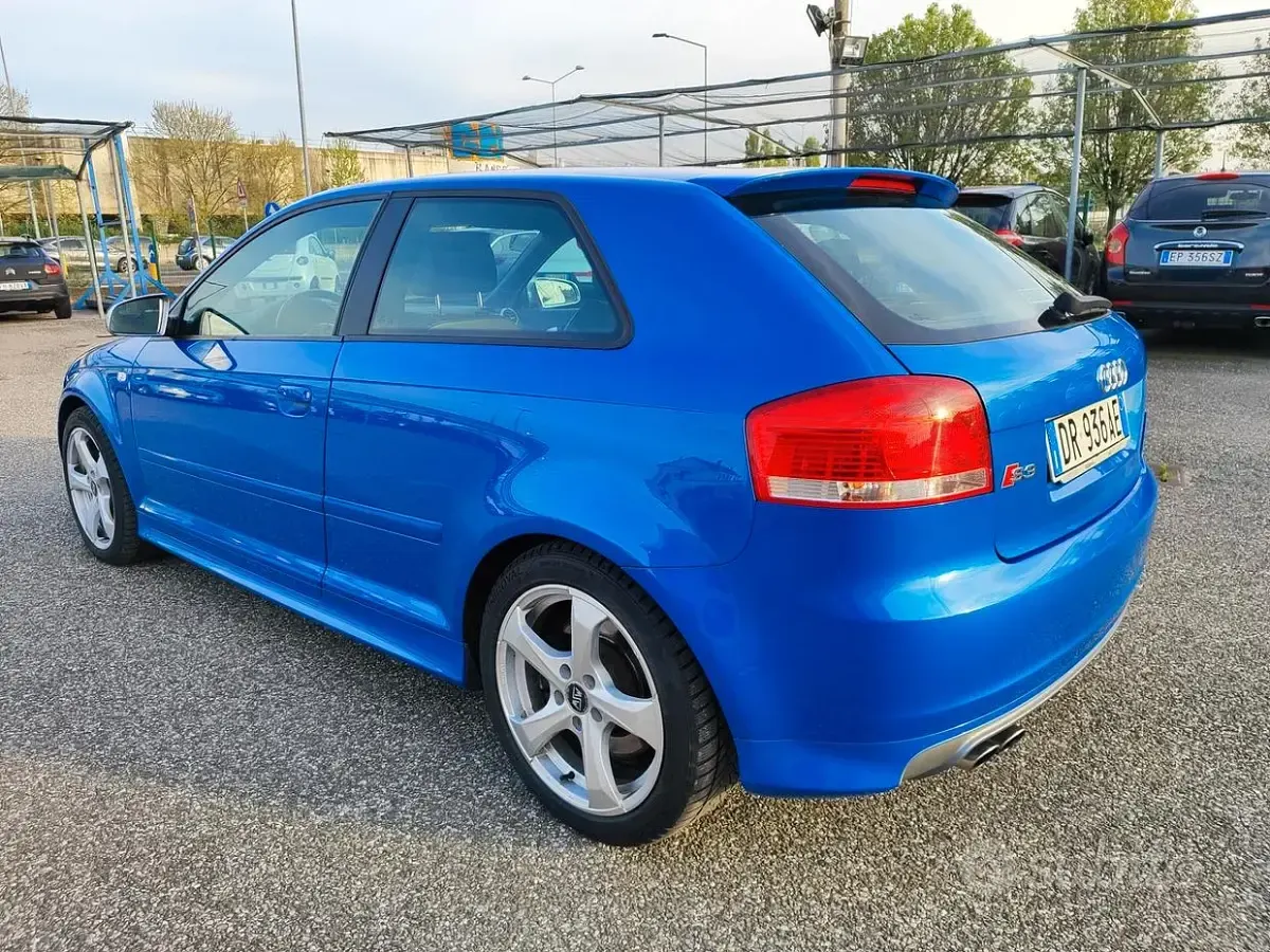 Usata Audi A3 Ambiente 265 CV (194 kW) 2008 Blu Utilitaria