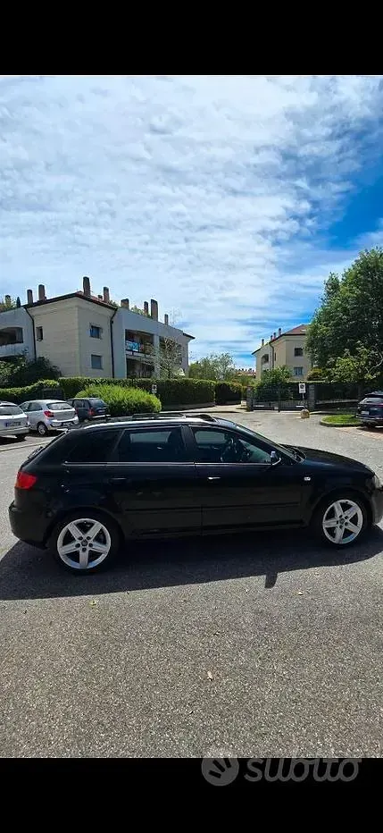 Usata Audi A3 2008 Nero Utilitaria
