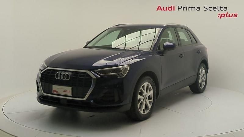 Usata Audi Q3 Advanced 150 CV (110 kW) 2021 Blu navarra SUV