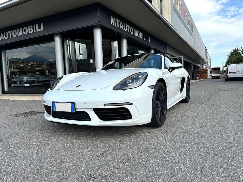 Usata Porsche 718 Boxster 299 CV (219 kW) 2017 Bianco Cabrio