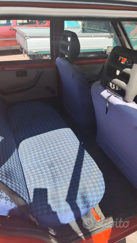 Usata Fiat Uno 1989 Rosso Utilitaria