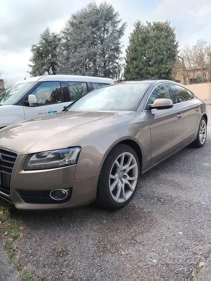 Usata Audi A5 239 CV (175 kW) 2011 Marrone Coupé