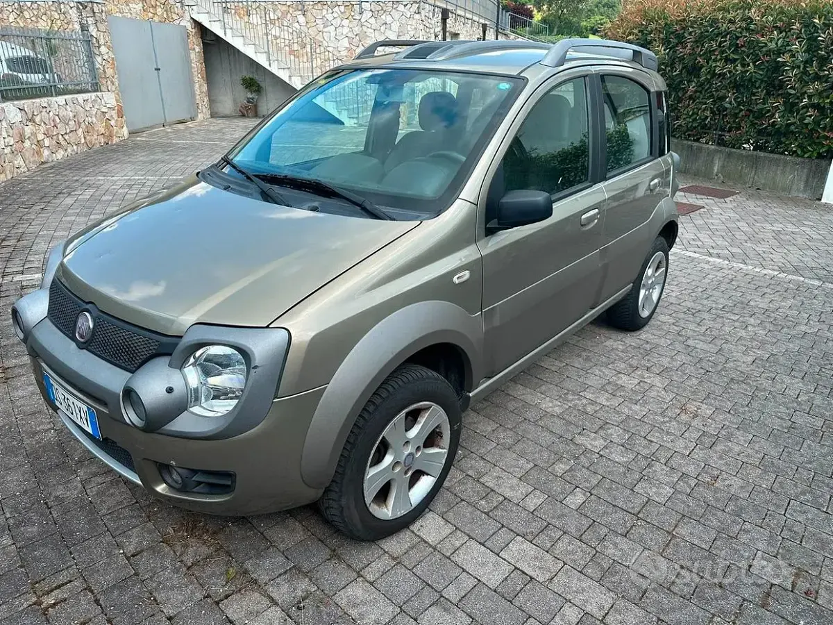 Usata Fiat Panda 4x4 Cross 69 CV (50 kW) 2008 Marrone Utilitaria