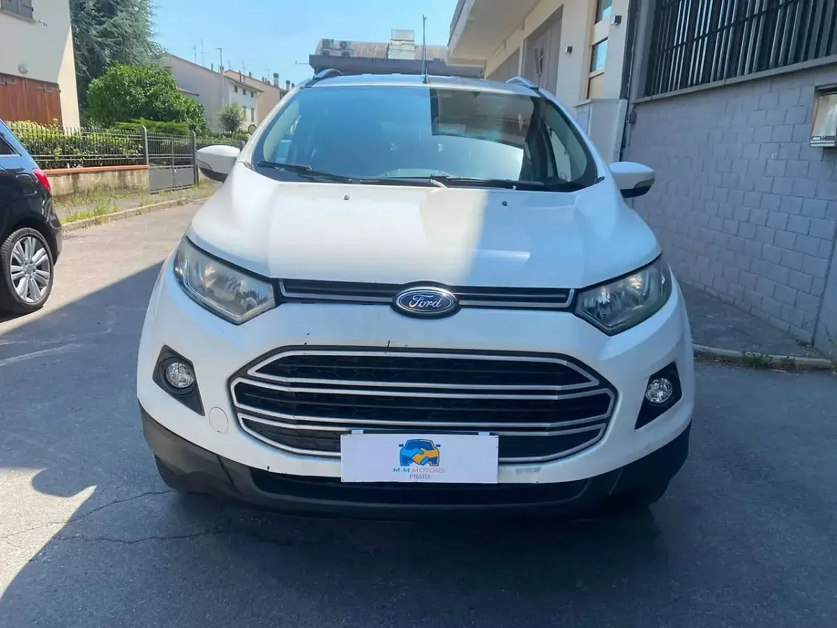 Usata Ford Ecosport Titanium S 95 CV (69 kW) 2017 Bianco SUV
