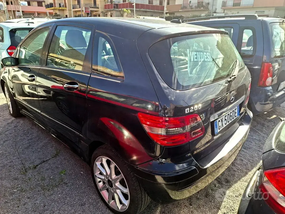 Usata Mercedes B200 2007 Nero Monovolume