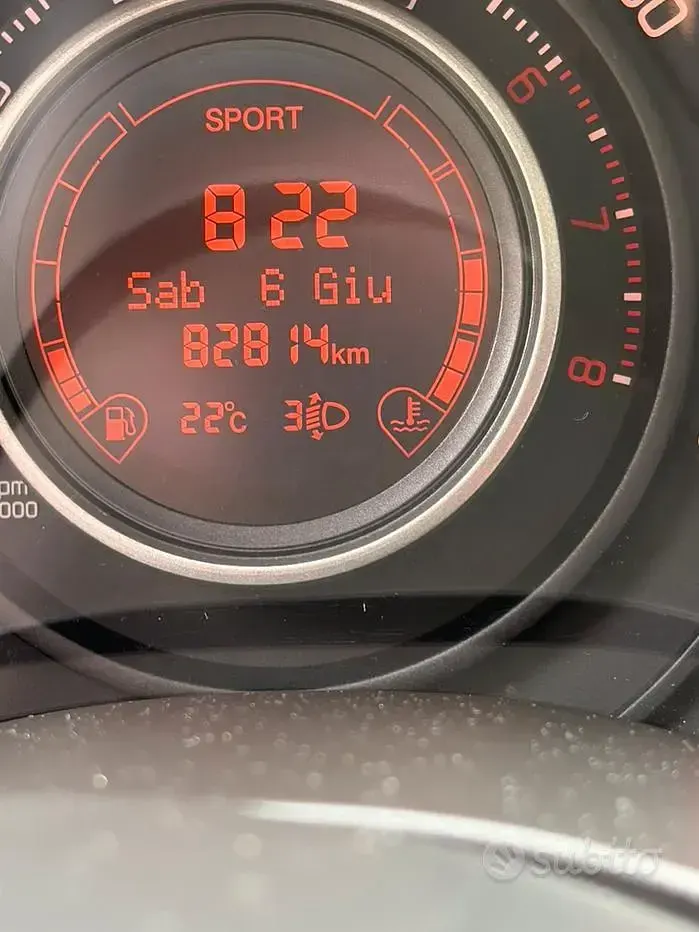 Usata Abarth 500 135 CV (99 kW) 2010 Nero