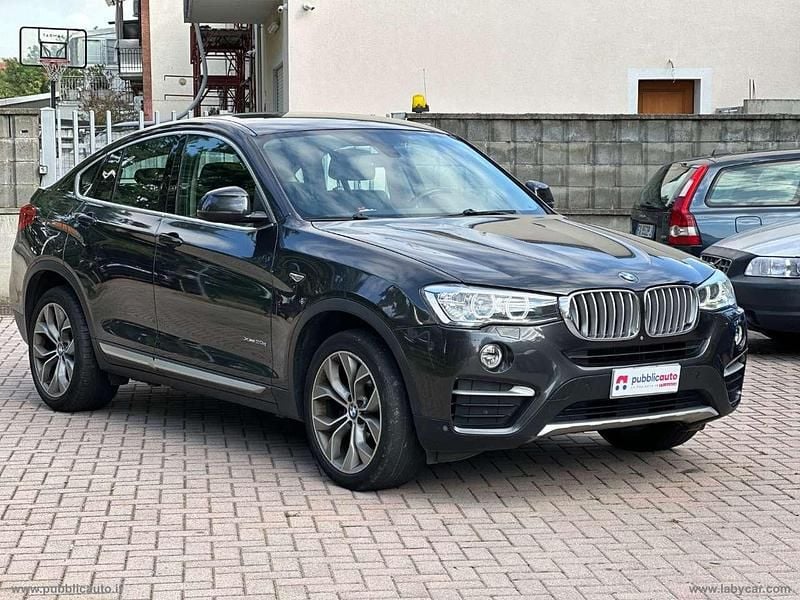 Usata BMW X4 xLine 190 CV (139 kW) 2015 Blu/azzurro SUV