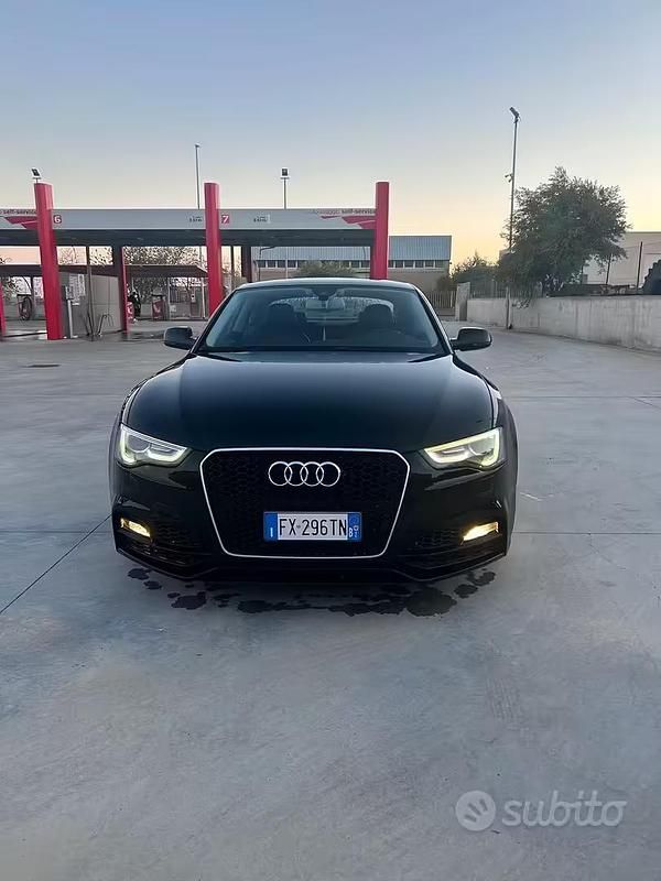 Usata Audi A5 204 CV (150 kW) 2013 Nero Coupé