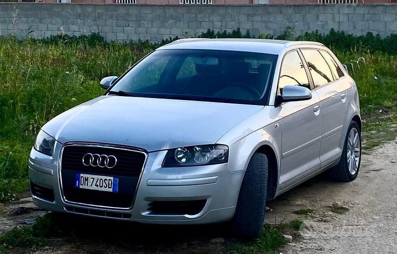 Usata Audi A3 140 CV (102 kW) 2007 Grigio Utilitaria