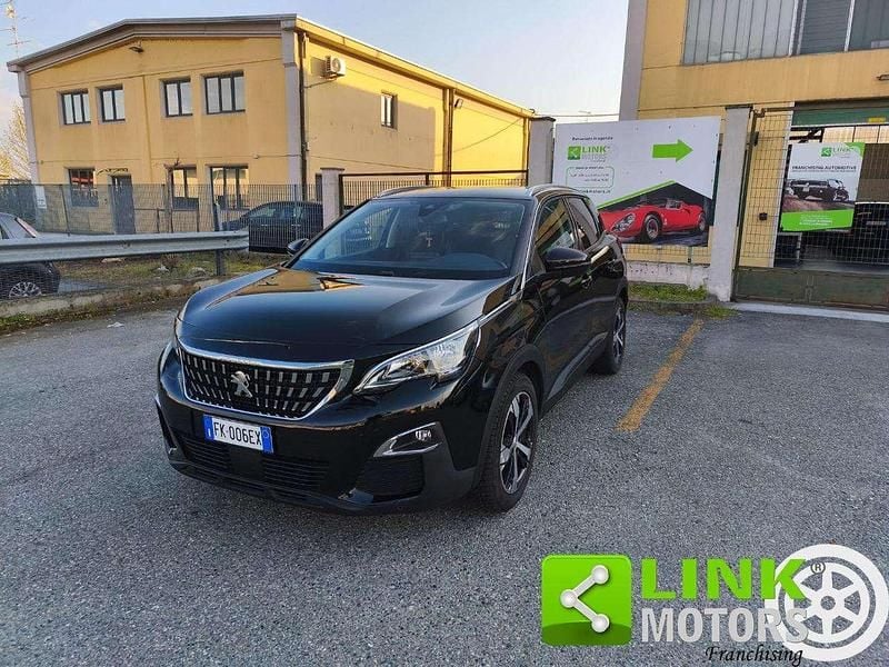 Usata Peugeot 3008 Allure 120 CV (88 kW) 2017 Nero SUV