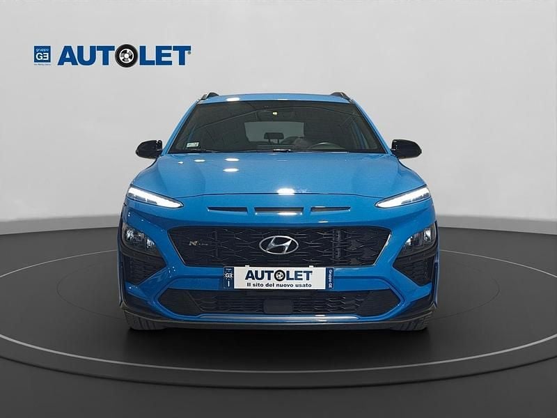 Usata Hyundai Kona N Line 120 CV (88 kW) 2022 Blu SUV