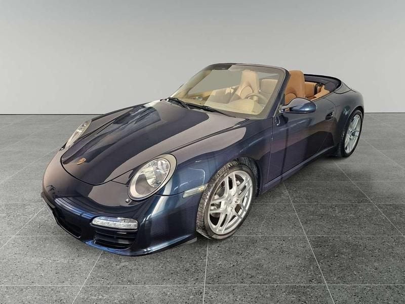 Usata Porsche 911 Carrera Cabriolet 370 CV (272 kW) 2010 Blu/azzurro Cabrio