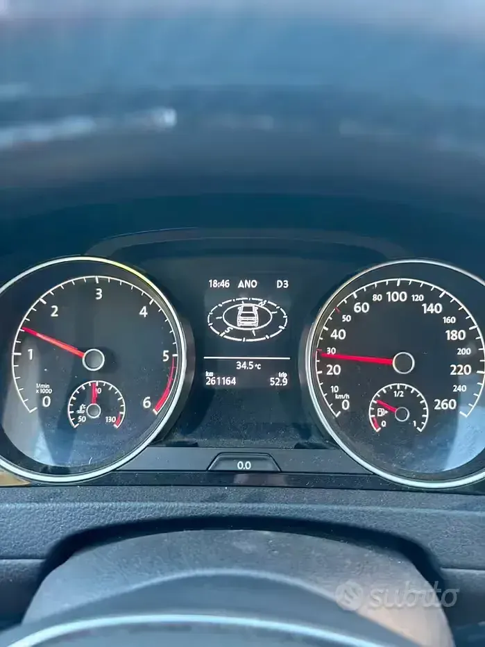 Usata VW Golf VII 110 CV (80 kW) 2014 Grigio Berlina