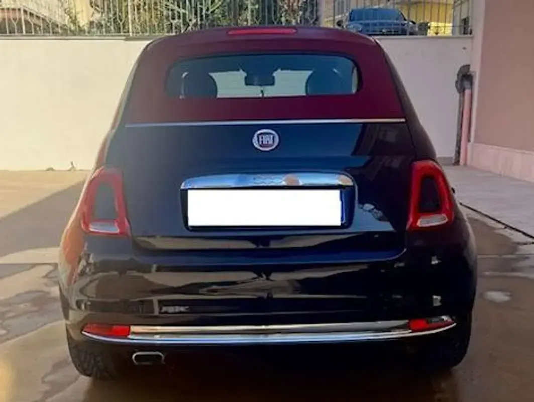 Usata Fiat 500C Dolcevita 69 CV (50 kW) 2021 Nero Cabrio