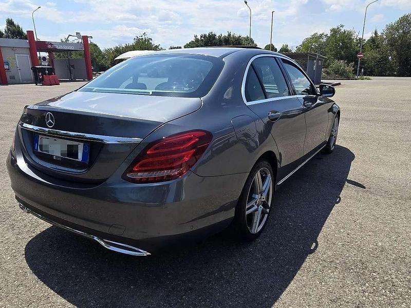 Usata Mercedes C200 Executive 136 CV (100 kW) 2017 Argento Berlina