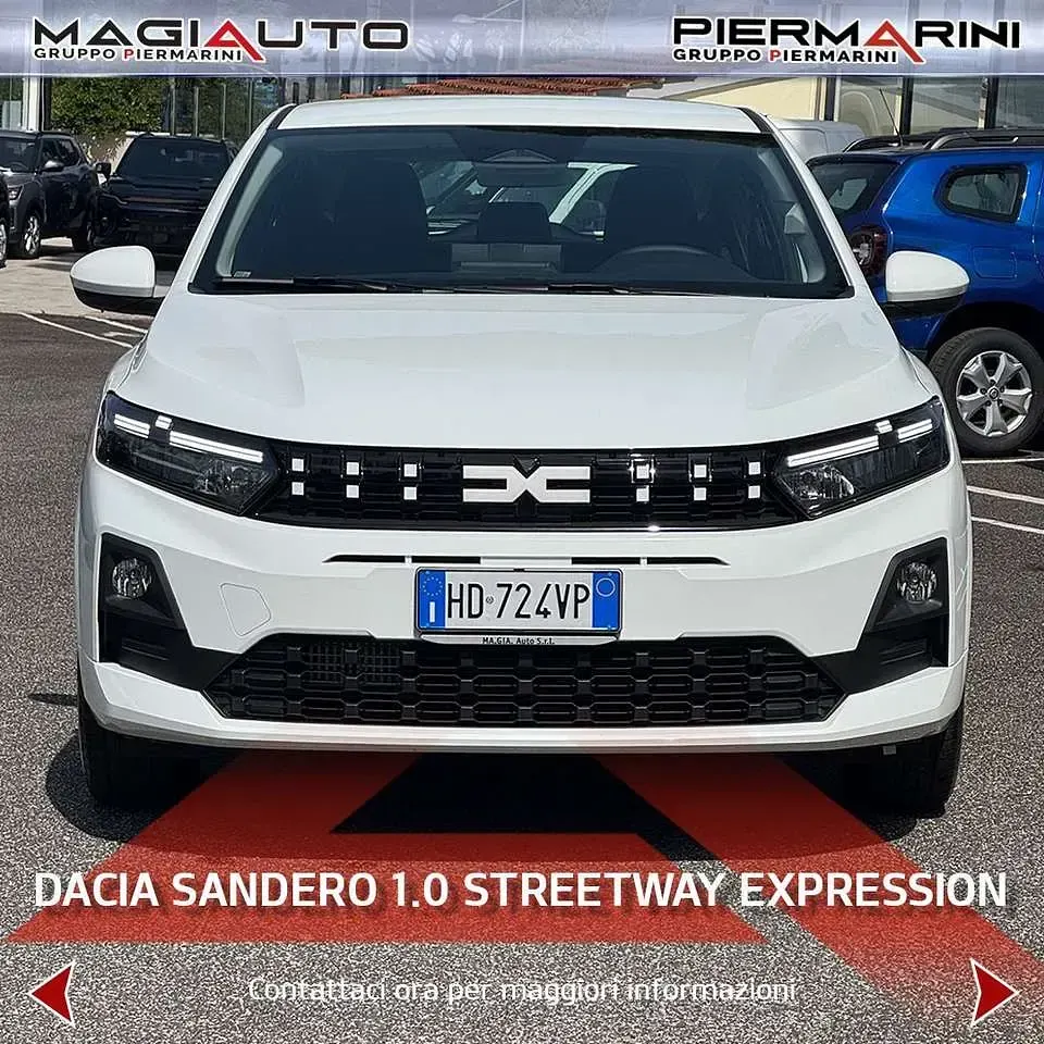 Nuova Dacia Sandero Expression 101 CV (74 kW) 2026 Bianco Berlina
