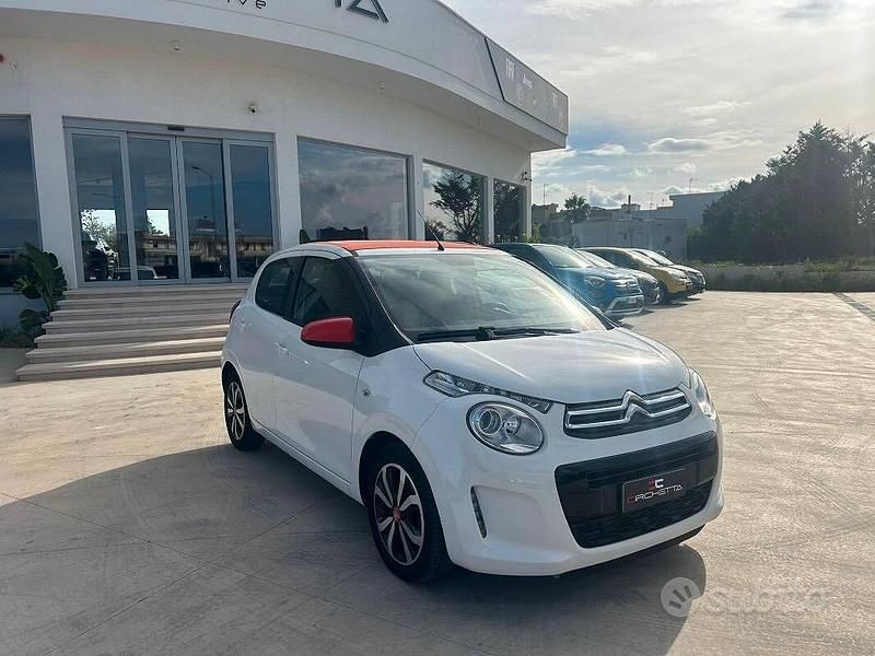 Usata Citroën C1 Feel 82 CV (60 kW) 2017 Bianco(met.) Utilitaria