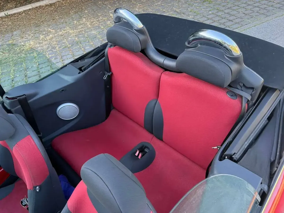 Usata Mini Cooper Cabriolet 116 CV (85 kW) 2008 Rosso Cabrio