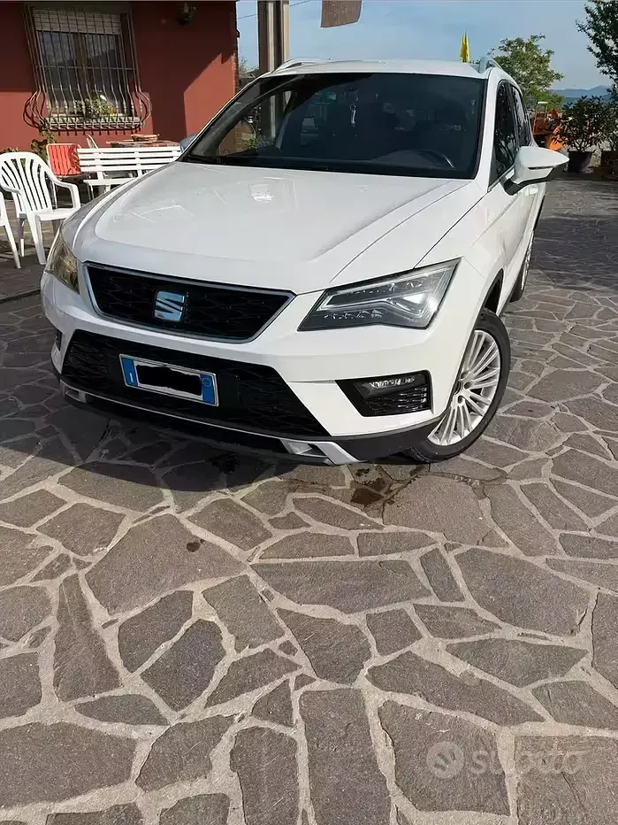 Usata Seat Ateca 4Drive 190 CV (139 kW) 2018 Bianco SUV