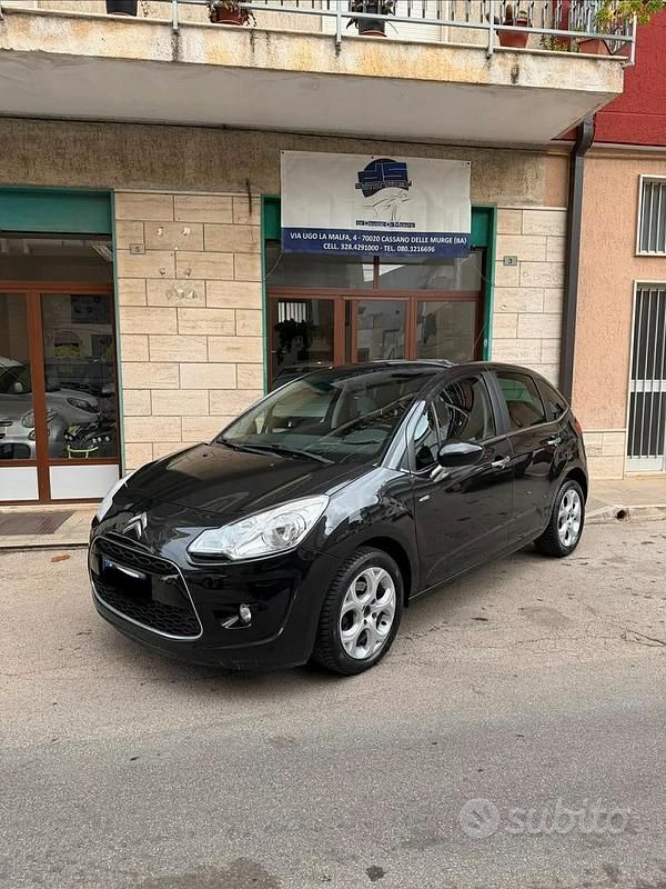 Usata Citroën C3 Exclusive 95 CV (69 kW) 2011 Nero Berlina