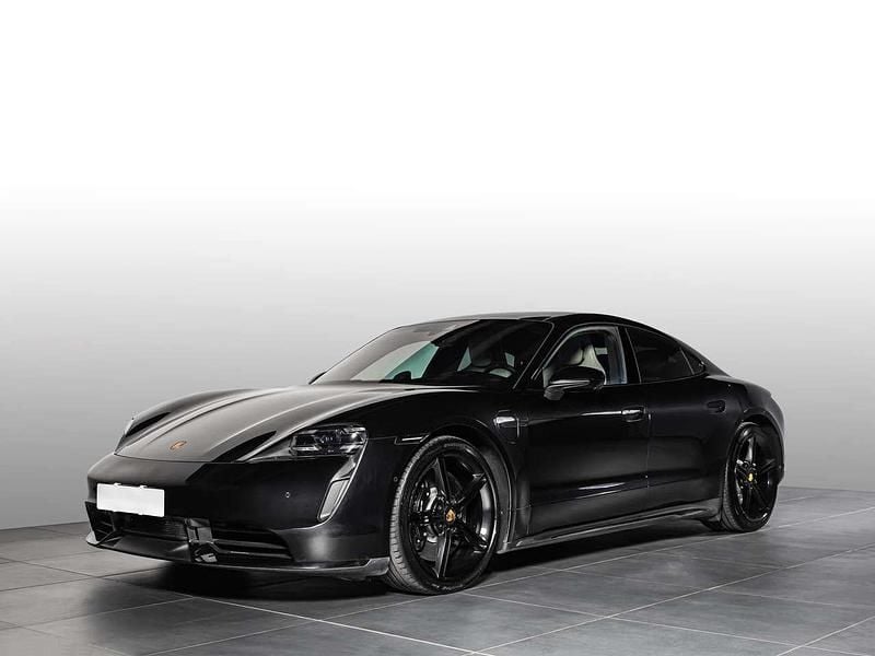 Usata Porsche Taycan Turbo 141 kW (193 CV) 2022 Nero Berlina