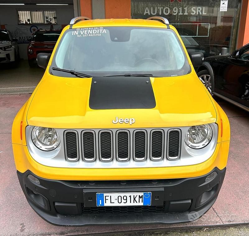 Usata Jeep Renegade Limited 120 CV (88 kW) 2017 Giallo SUV
