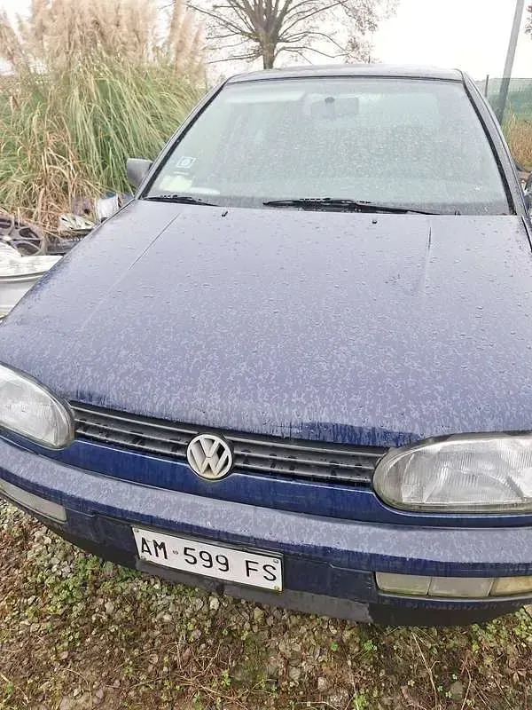 Usata VW Golf III 60 CV (44 kW) 1996 Blu/azzurro Berlina