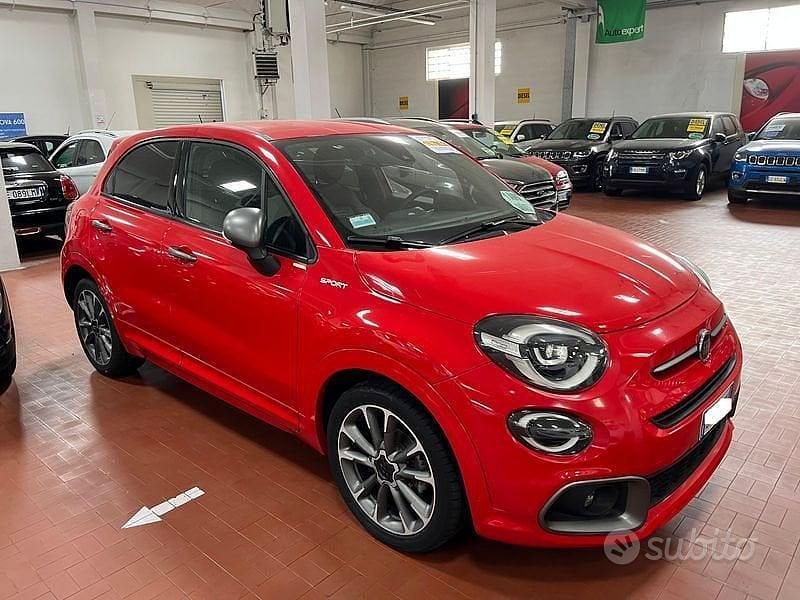 Usata Fiat 500X Sport 120 CV (88 kW) 2020 Rosso SUV