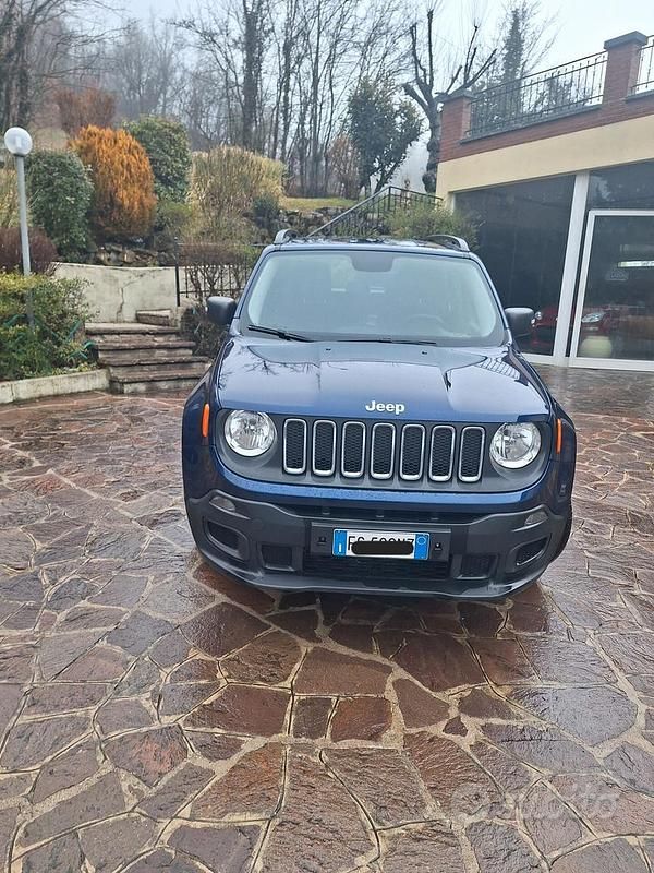 Usata Jeep Renegade Sport 120 CV (88 kW) 2016 Blu SUV