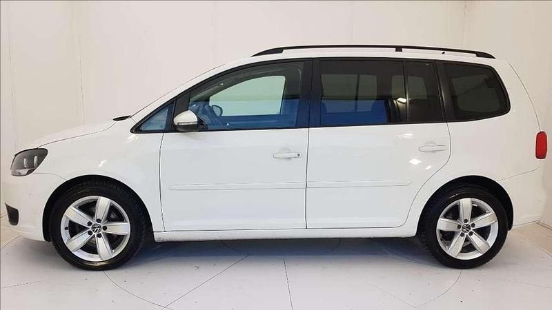 Usata VW Touran Comfortline 105 CV (77 kW) 2012 Bianco Monovolume