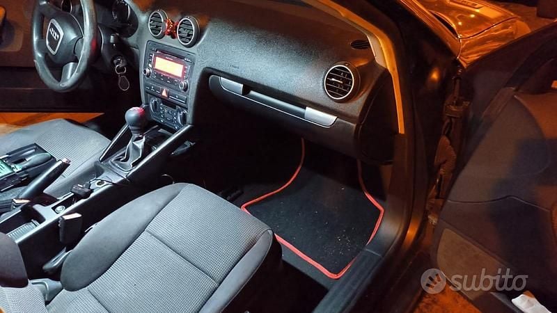 Usata Audi A3 105 CV (77 kW) 2007 Grigio Berlina
